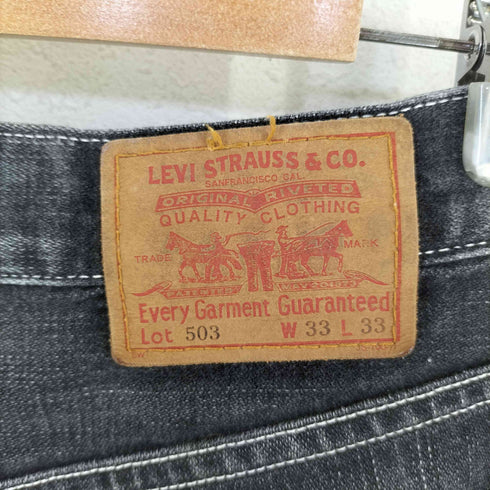 リーバイス Levis 00s 503-09 裏J38 ジップフライ デニムパンツ メンズ  W33×L33